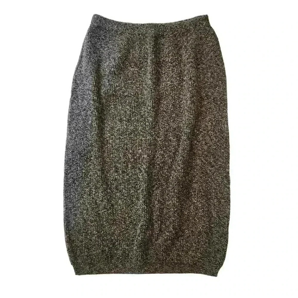 Vintage David Brett Grey Winter Fall Pencil Midi Or Kneelength Skirt Sz S *READ* - Picture 1 of 10